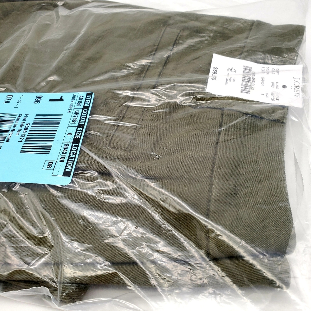 J.Crew High-Rise Girlfriend Chino Pants, Size 4 - Picture 8 of 8